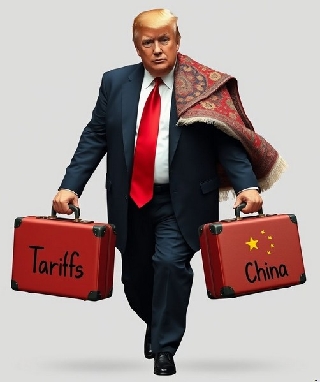 Trump tel qu'en lui-même image trump en marchand de tapis